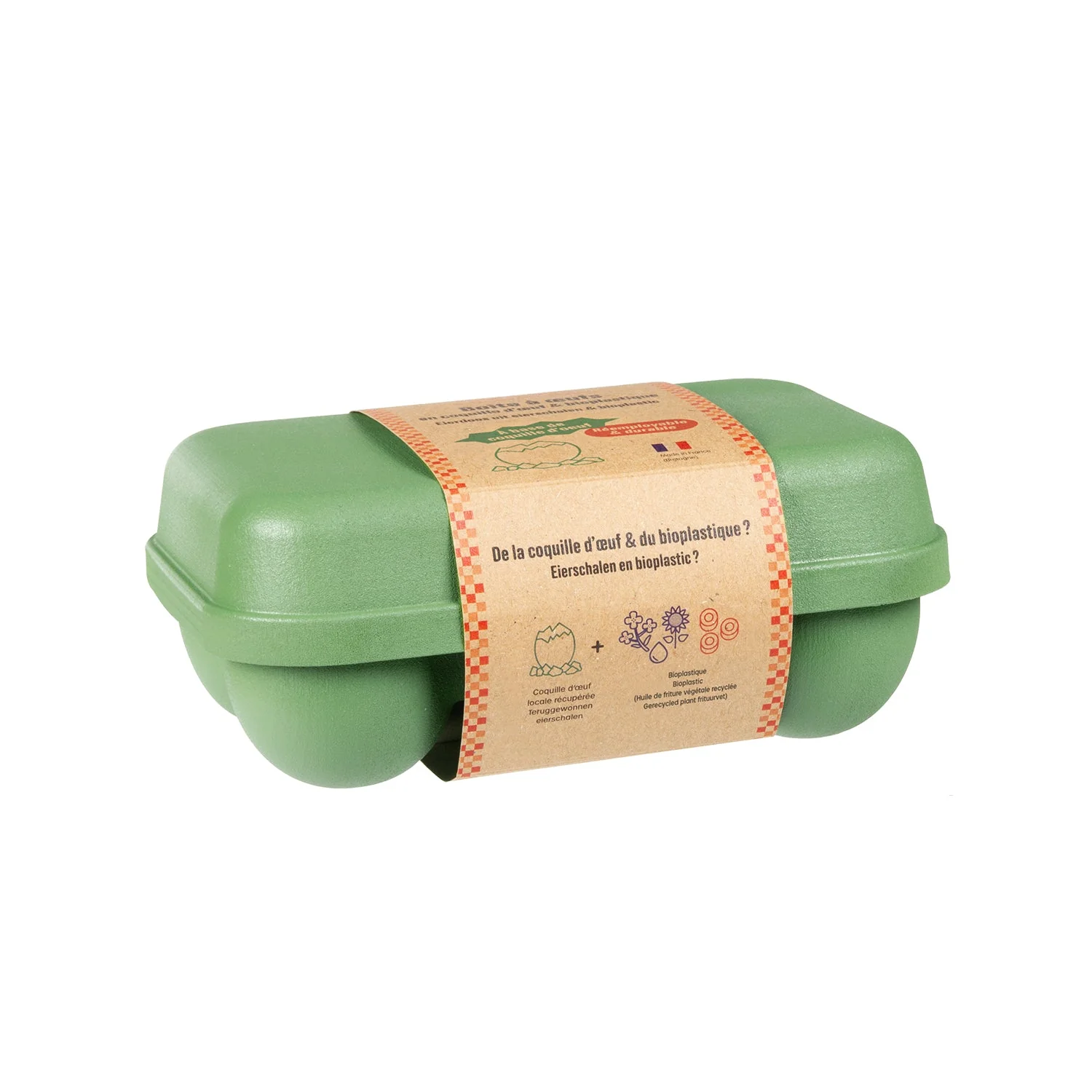 Boîte à oeuf en bioplastique - Image 8