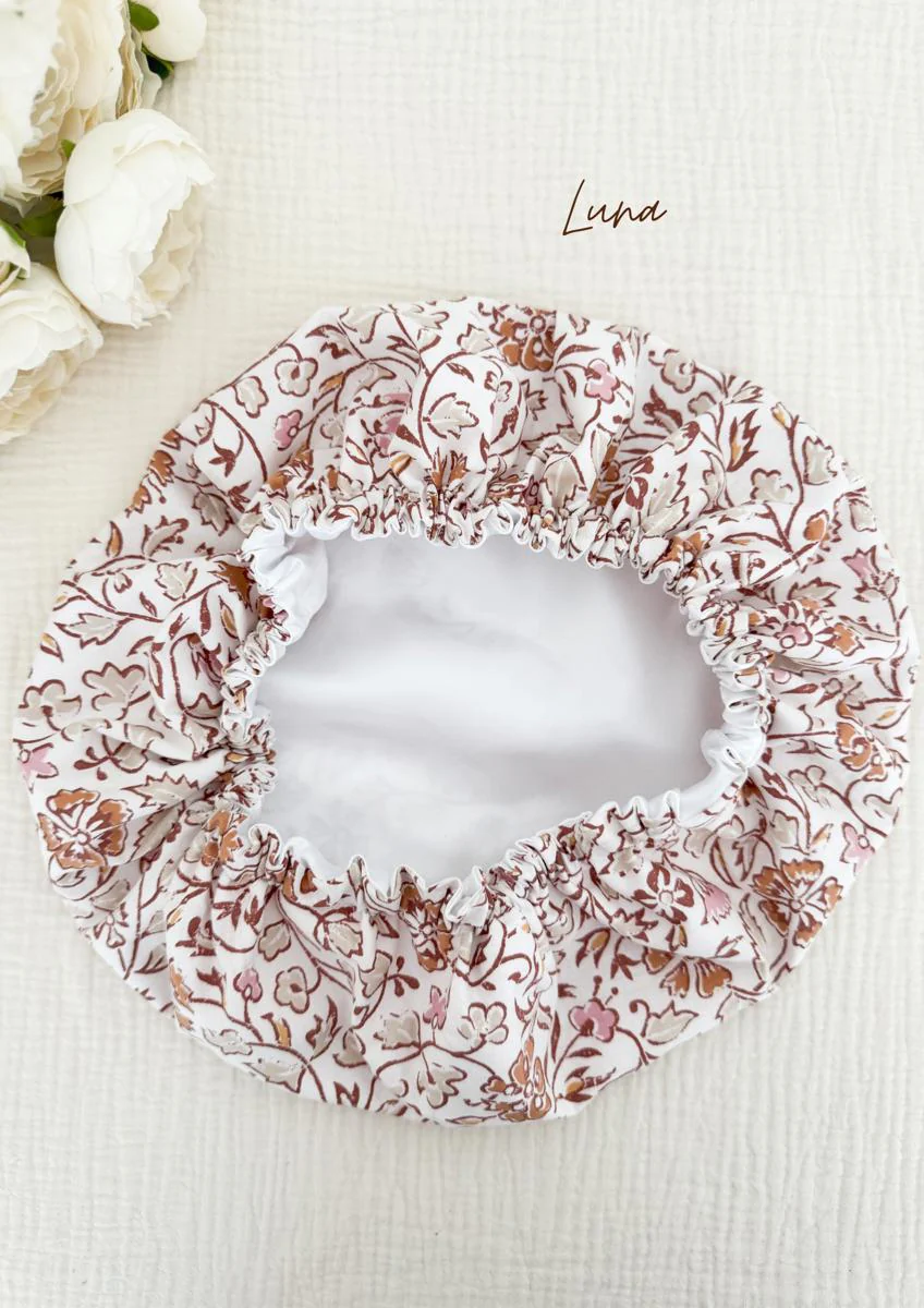 Bonnet de soin en satin - Image 11