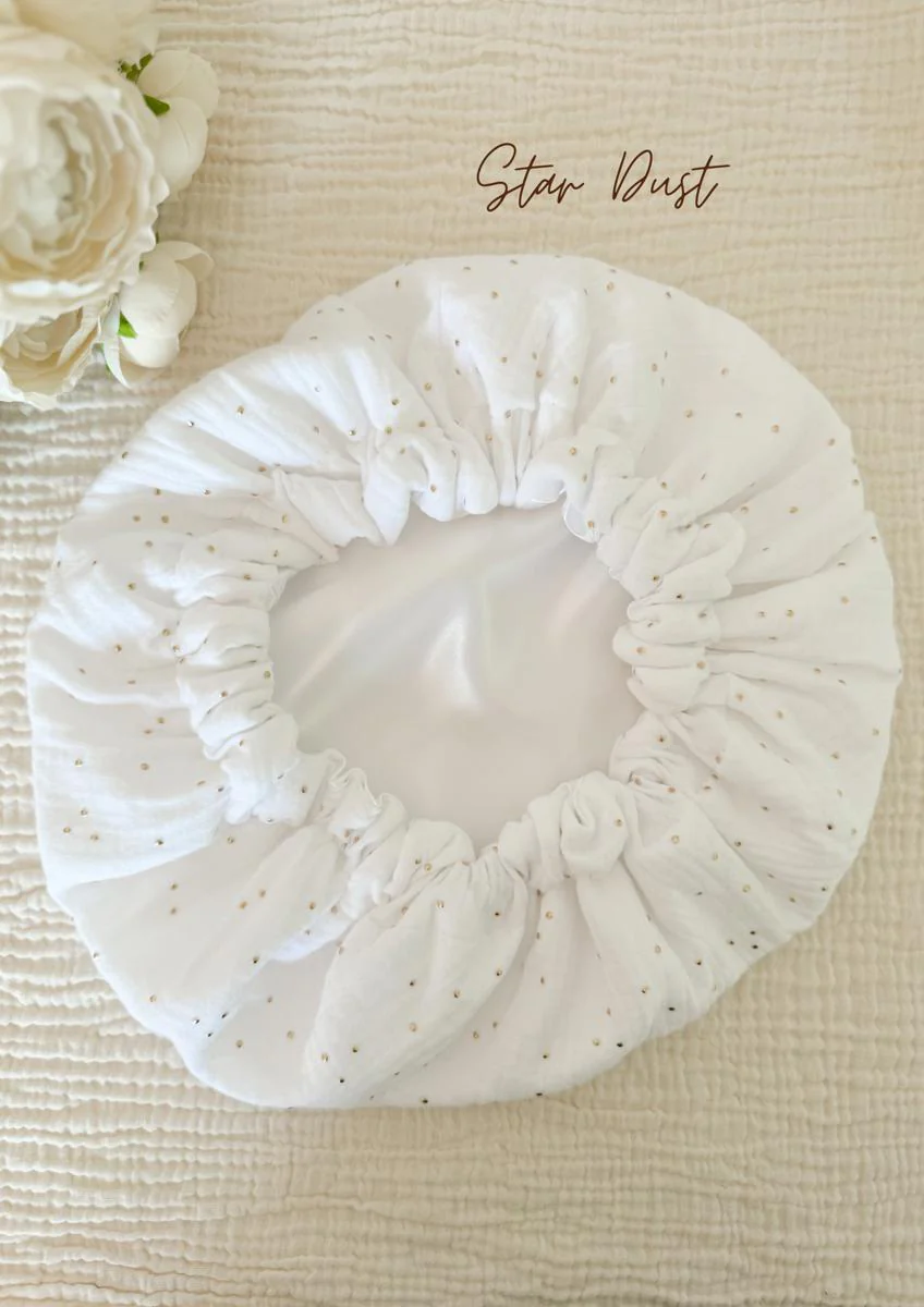 Bonnet de soin en satin - Image 12