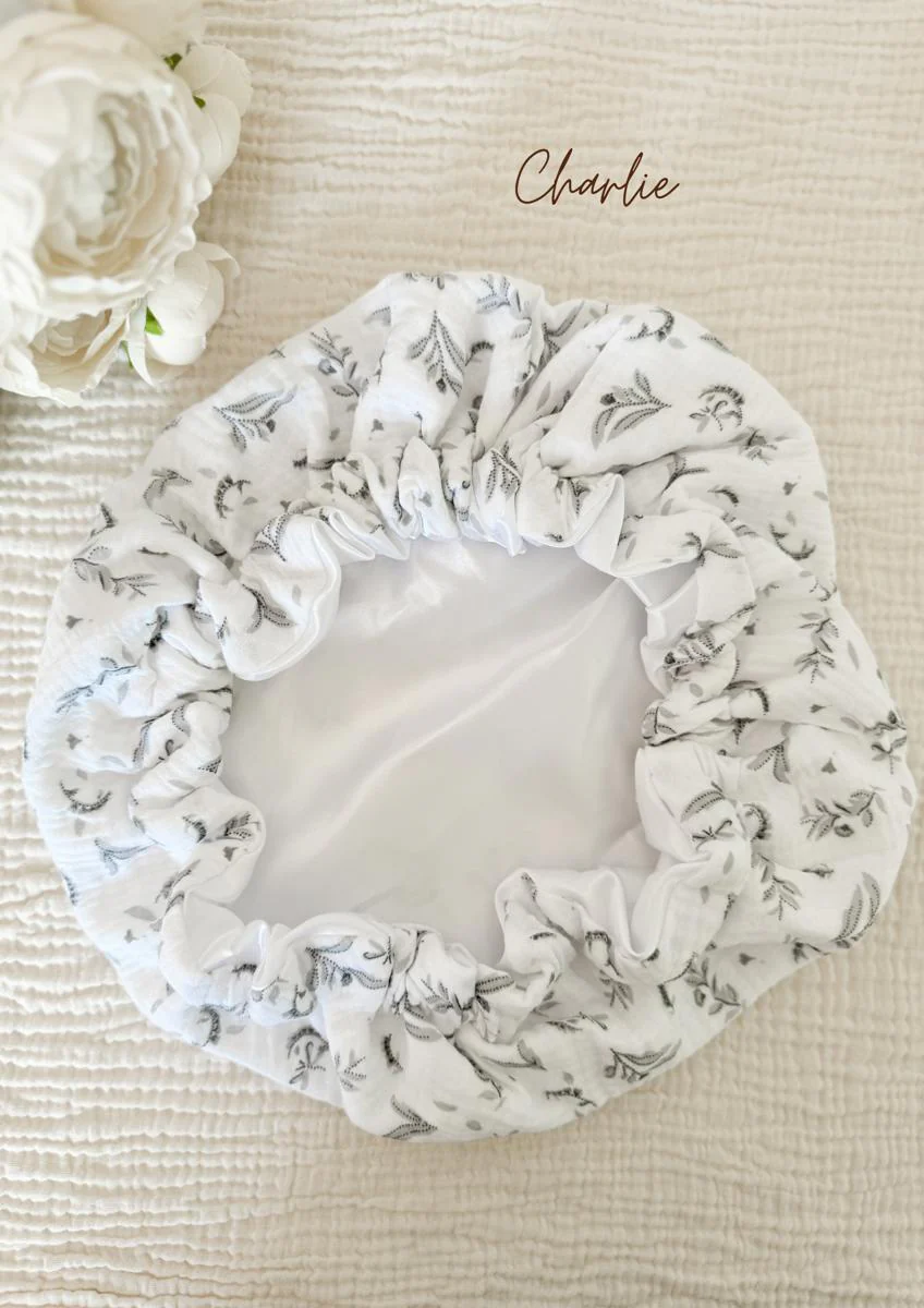 Bonnet de soin en satin - Image 13