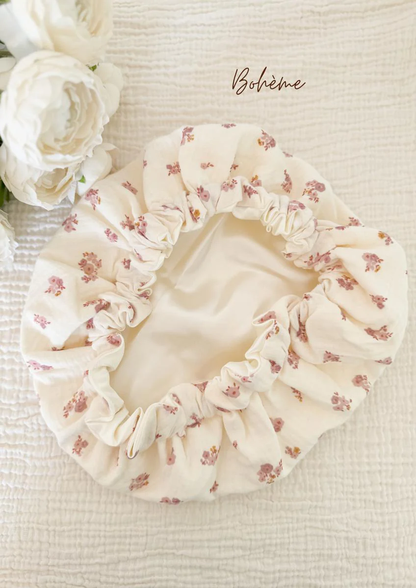 Bonnet de soin en satin - Image 14