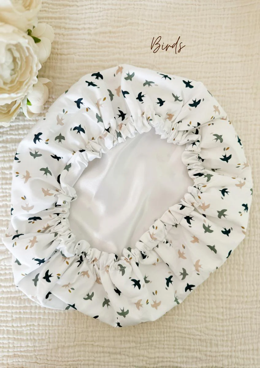 Bonnet de soin en satin - Image 15