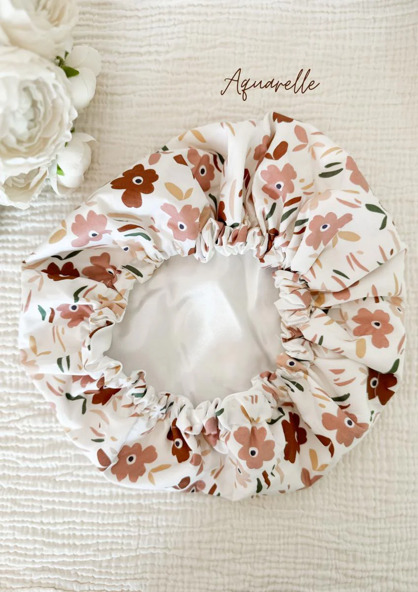 Bonnet de soin en satin - Image 24