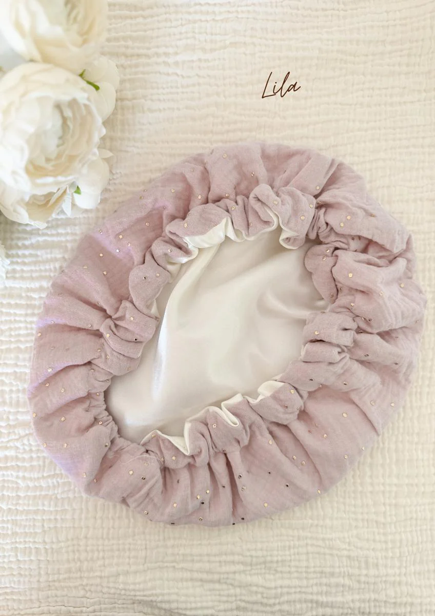Bonnet de soin en satin - Image 28