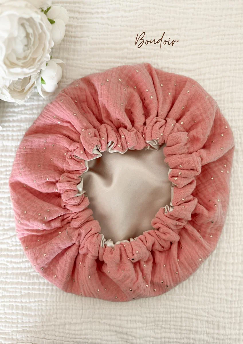 Bonnet de soin en satin - Image 32