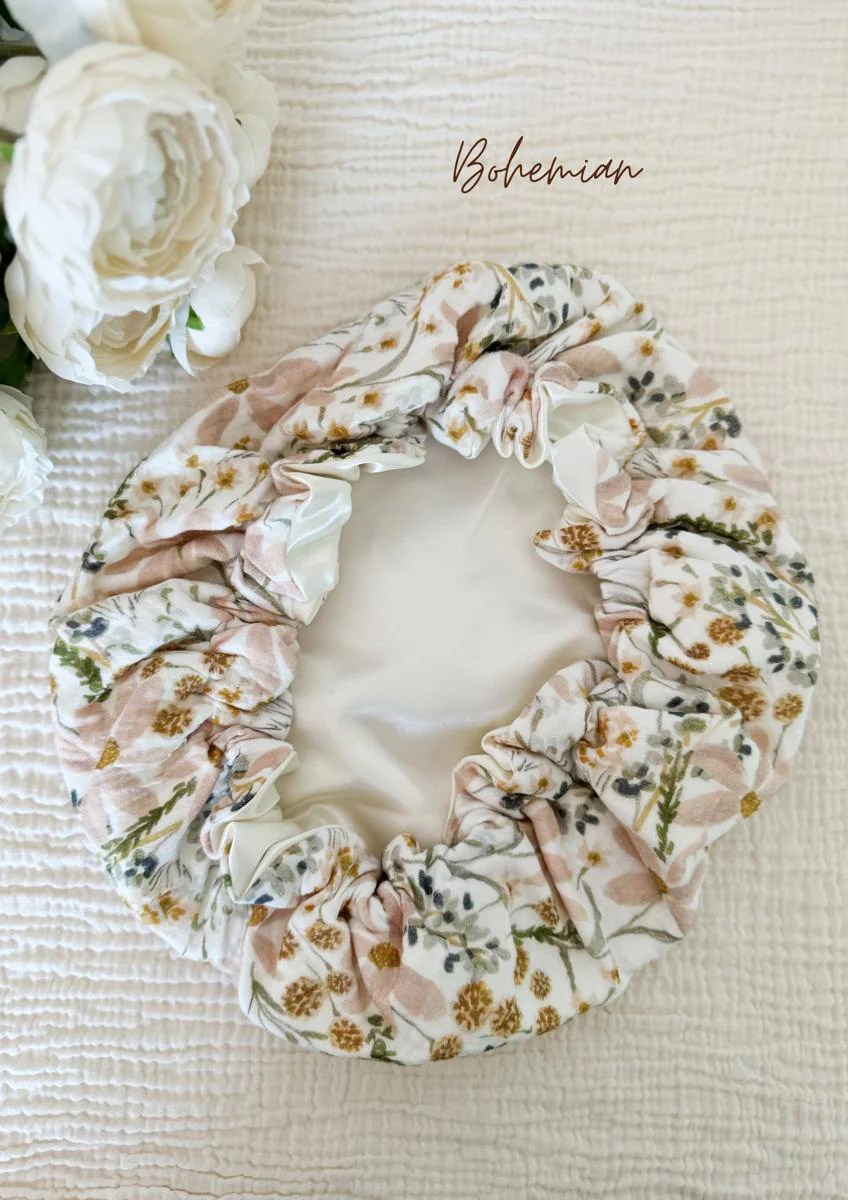 Bonnet de soin en satin - Image 38