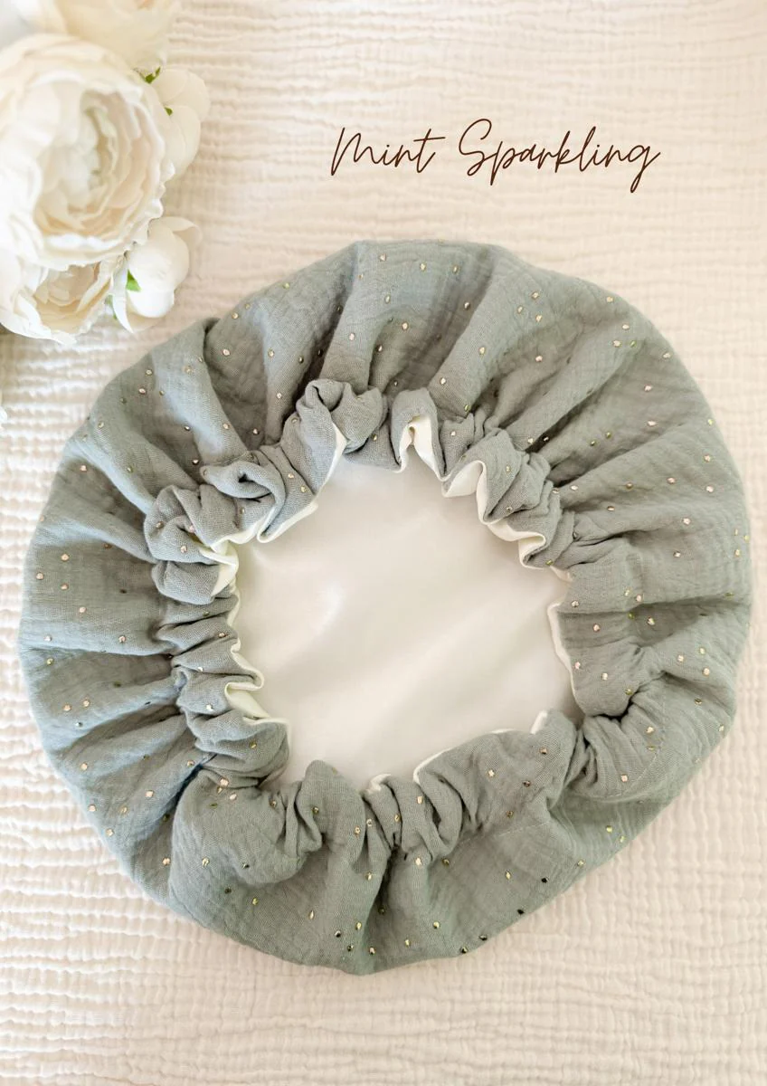 Bonnet de soin en satin - Image 40