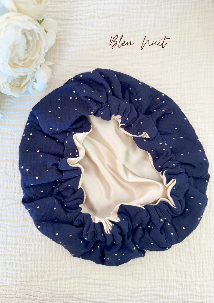 Bonnet de soin en satin - Image 49
