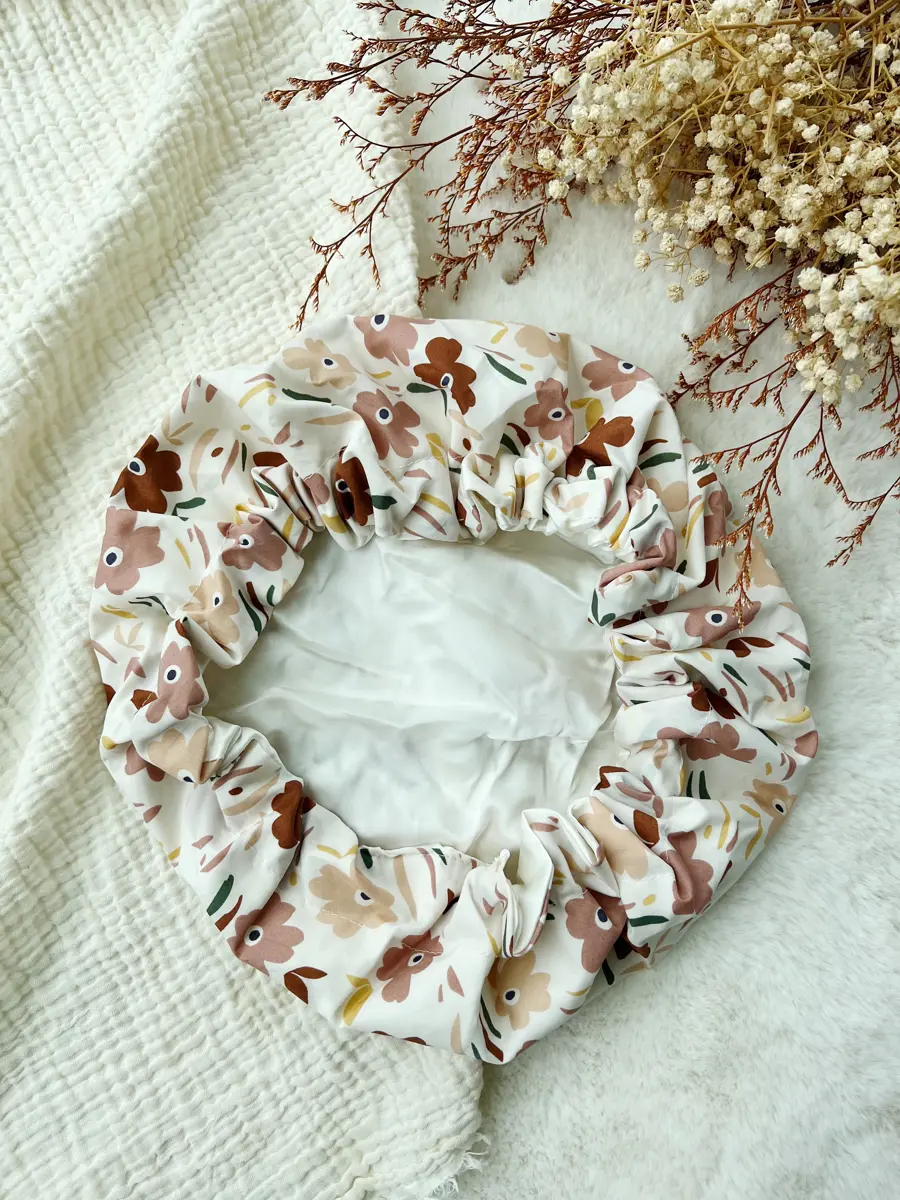 Bonnet de soin en soie - Image 10