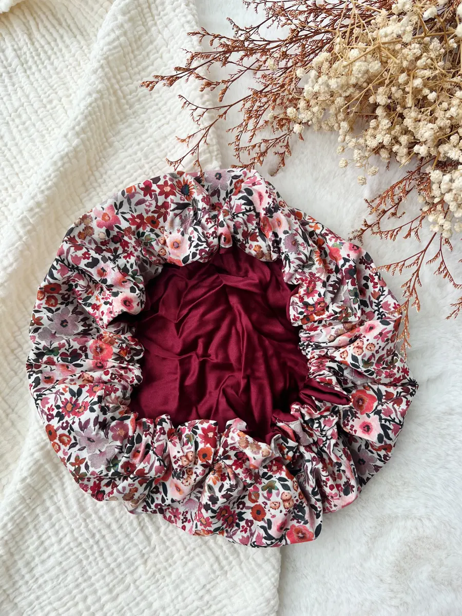 Bonnet de soin en soie - Image 11
