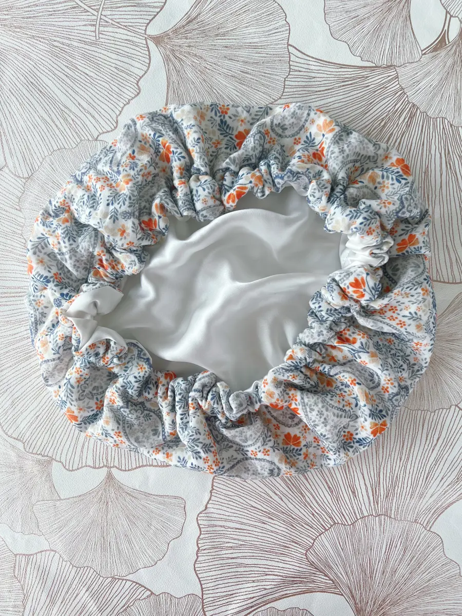 Bonnet de soin en soie - Image 16