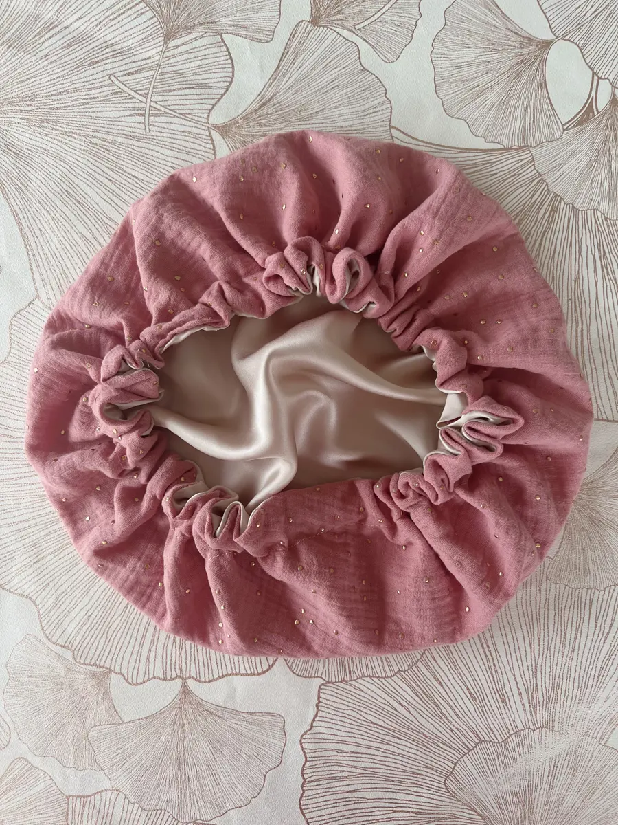 Bonnet de soin en soie - Image 17