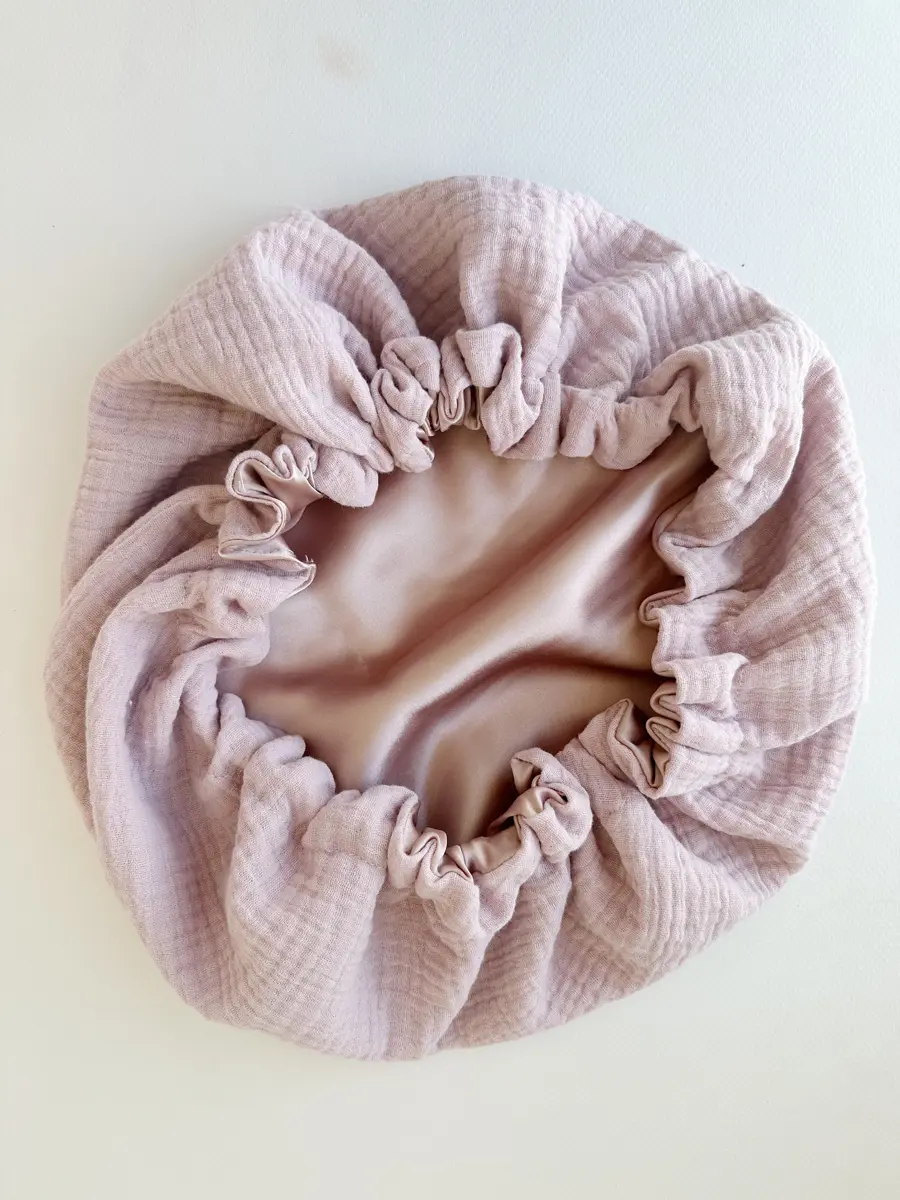 Bonnet de soin en soie - Image 22
