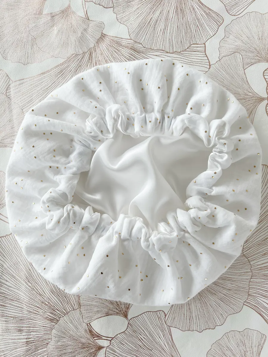 Bonnet de soin en soie - Image 24
