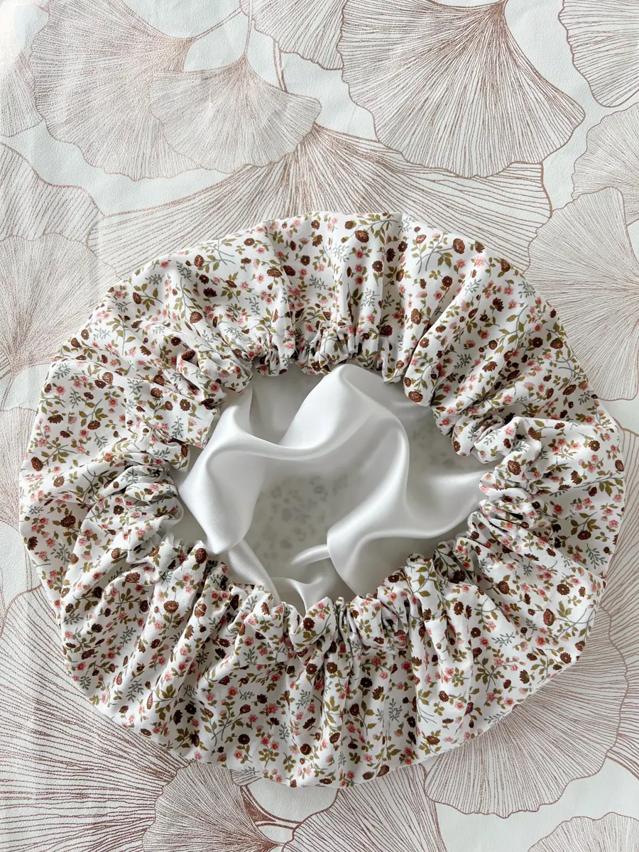 Bonnet de soin en soie - Image 25