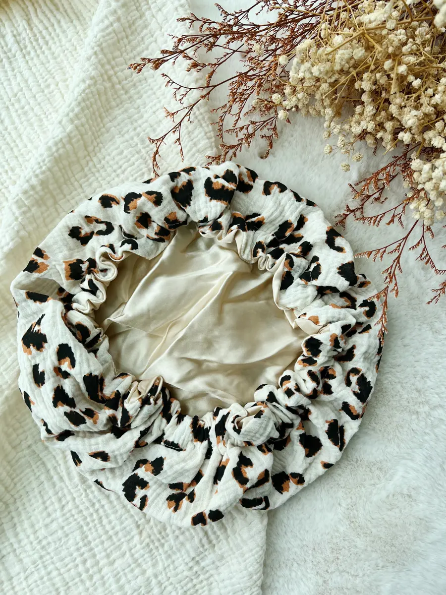 Bonnet de soin en soie - Image 30
