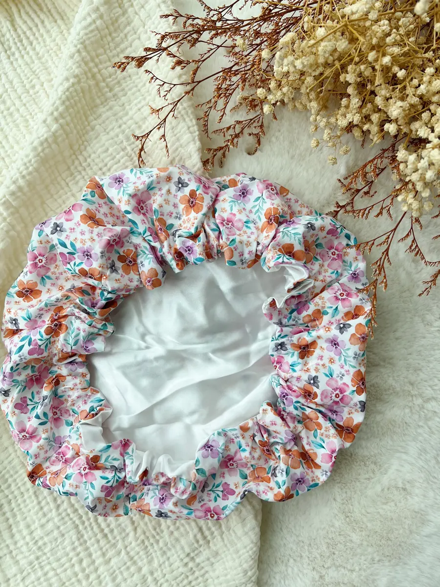Bonnet de soin en soie - Image 31