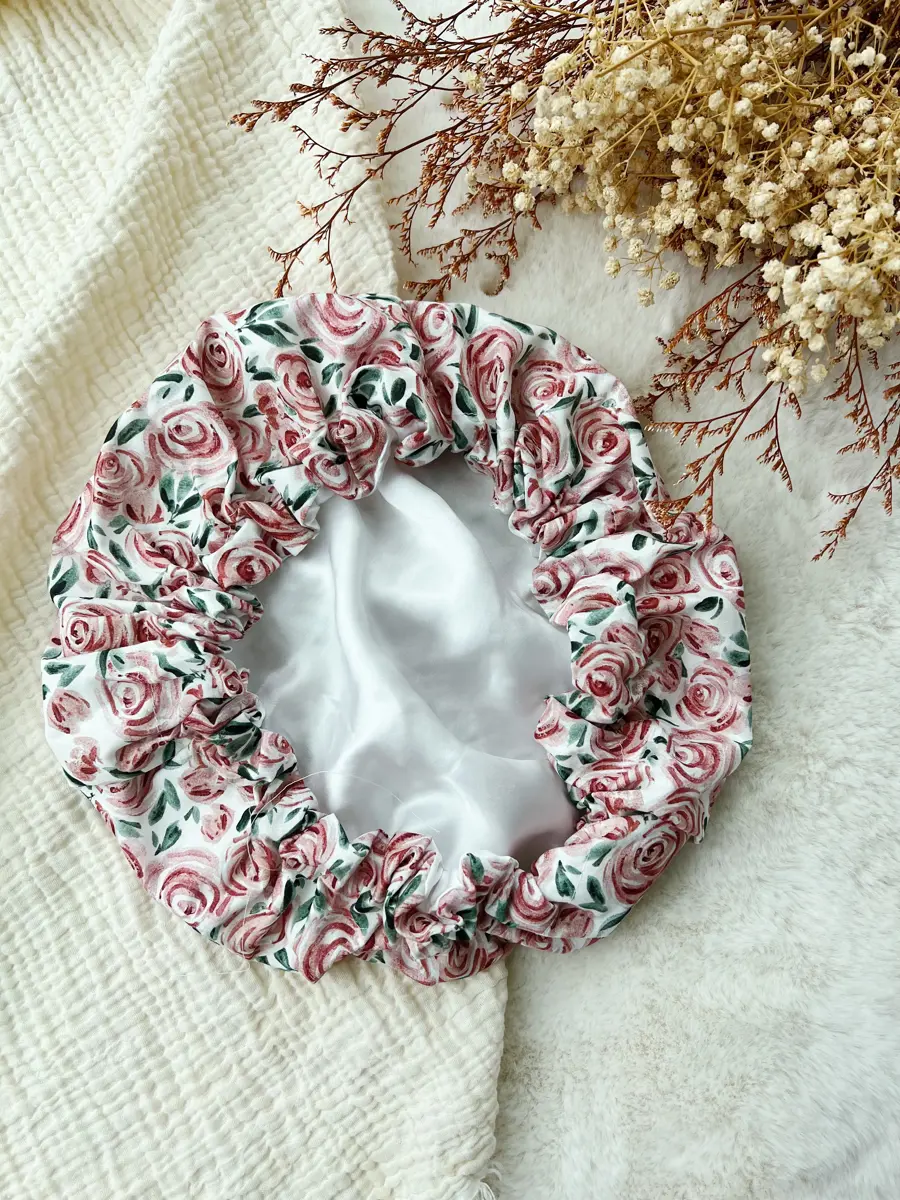 Bonnet de soin en soie - Image 32