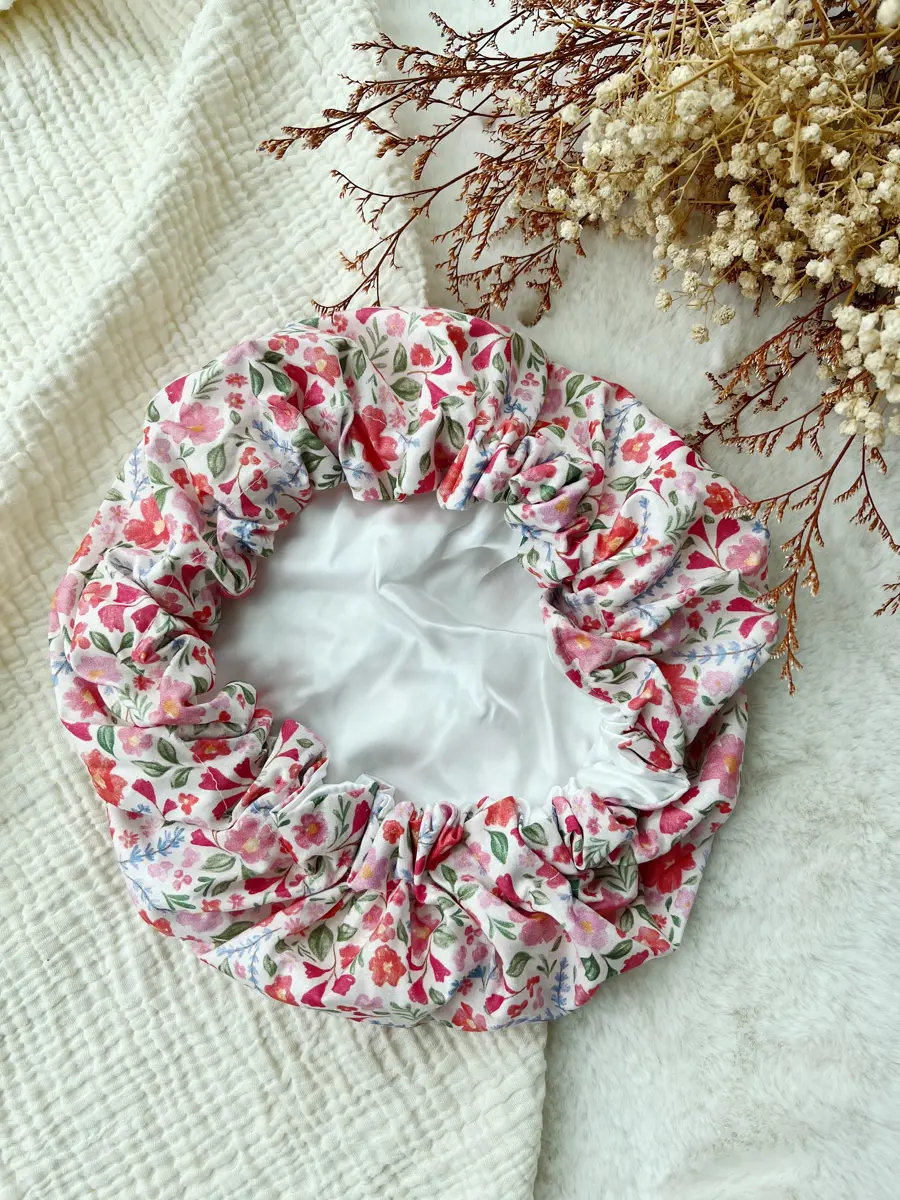 Bonnet de soin en soie - Image 33