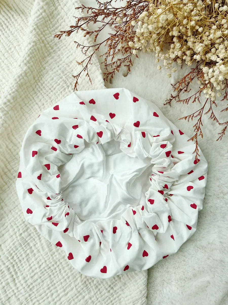 Bonnet de soin en soie - Image 34