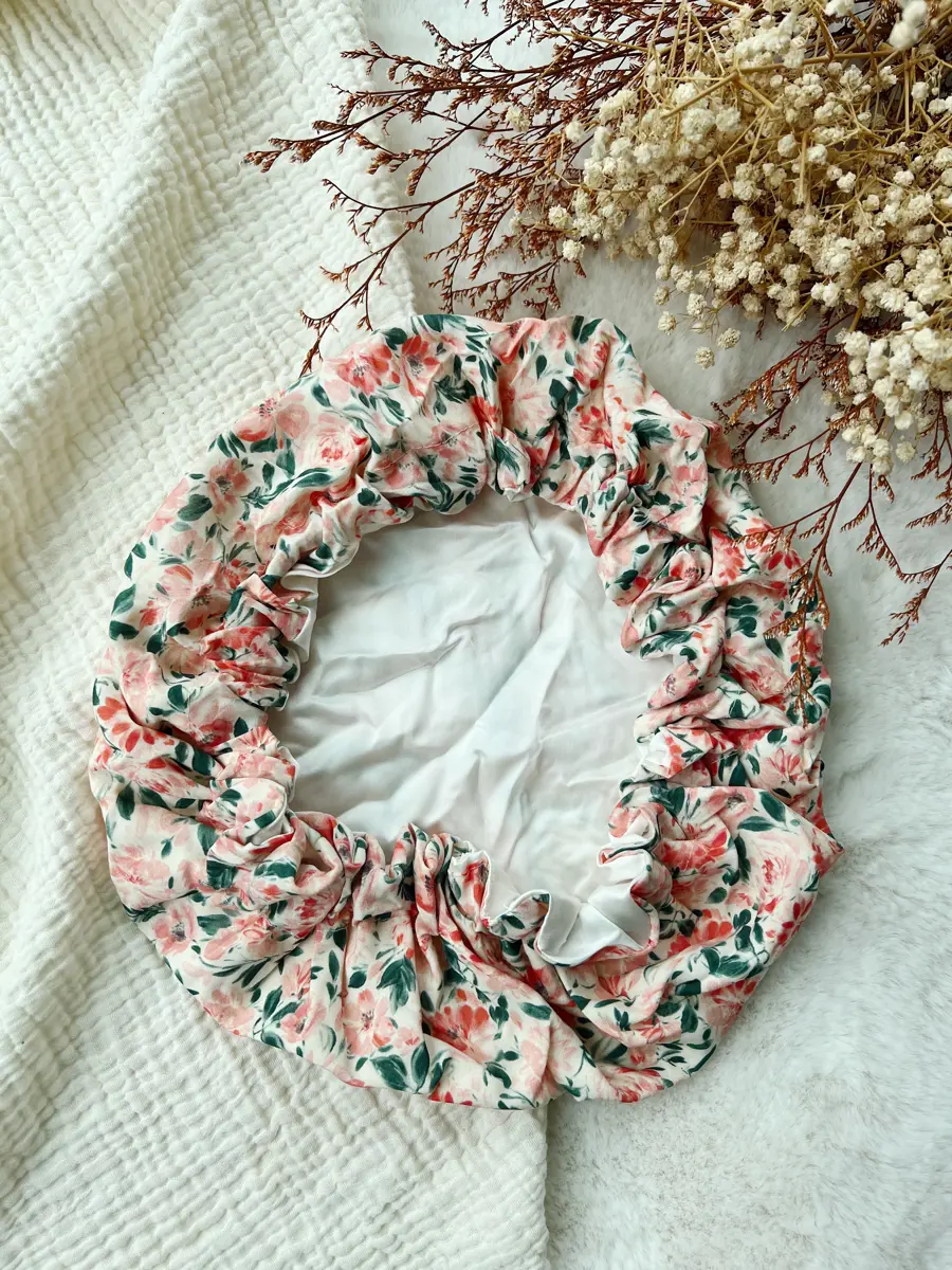 Bonnet de soin en soie - Image 37