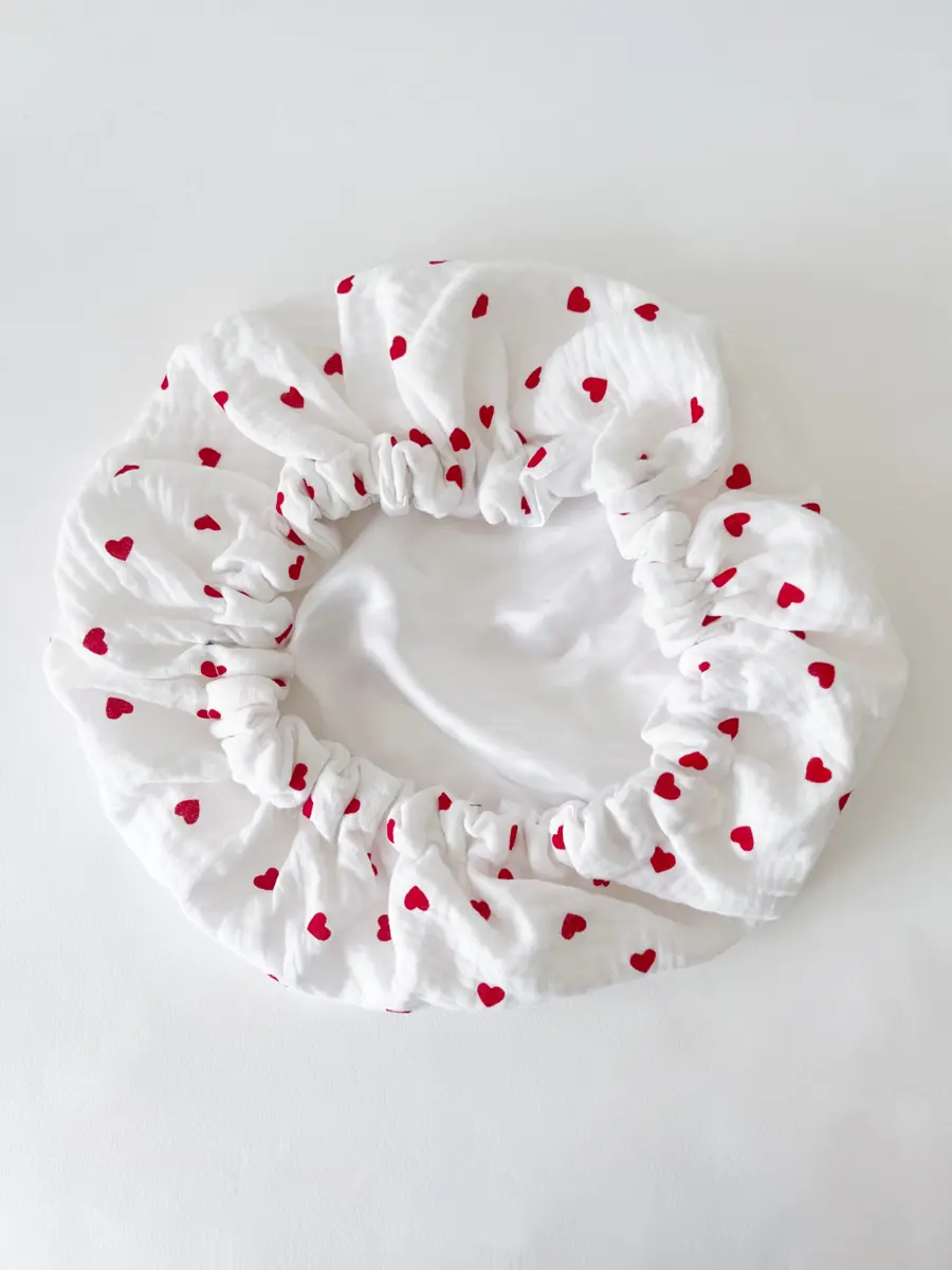 Bonnet de soin en soie - Image 4