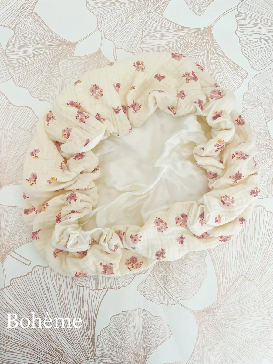 Bonnet de soin en soie - Image 40