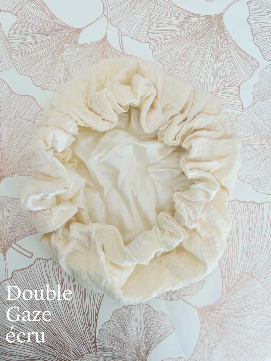 Bonnet de soin en soie - Image 45