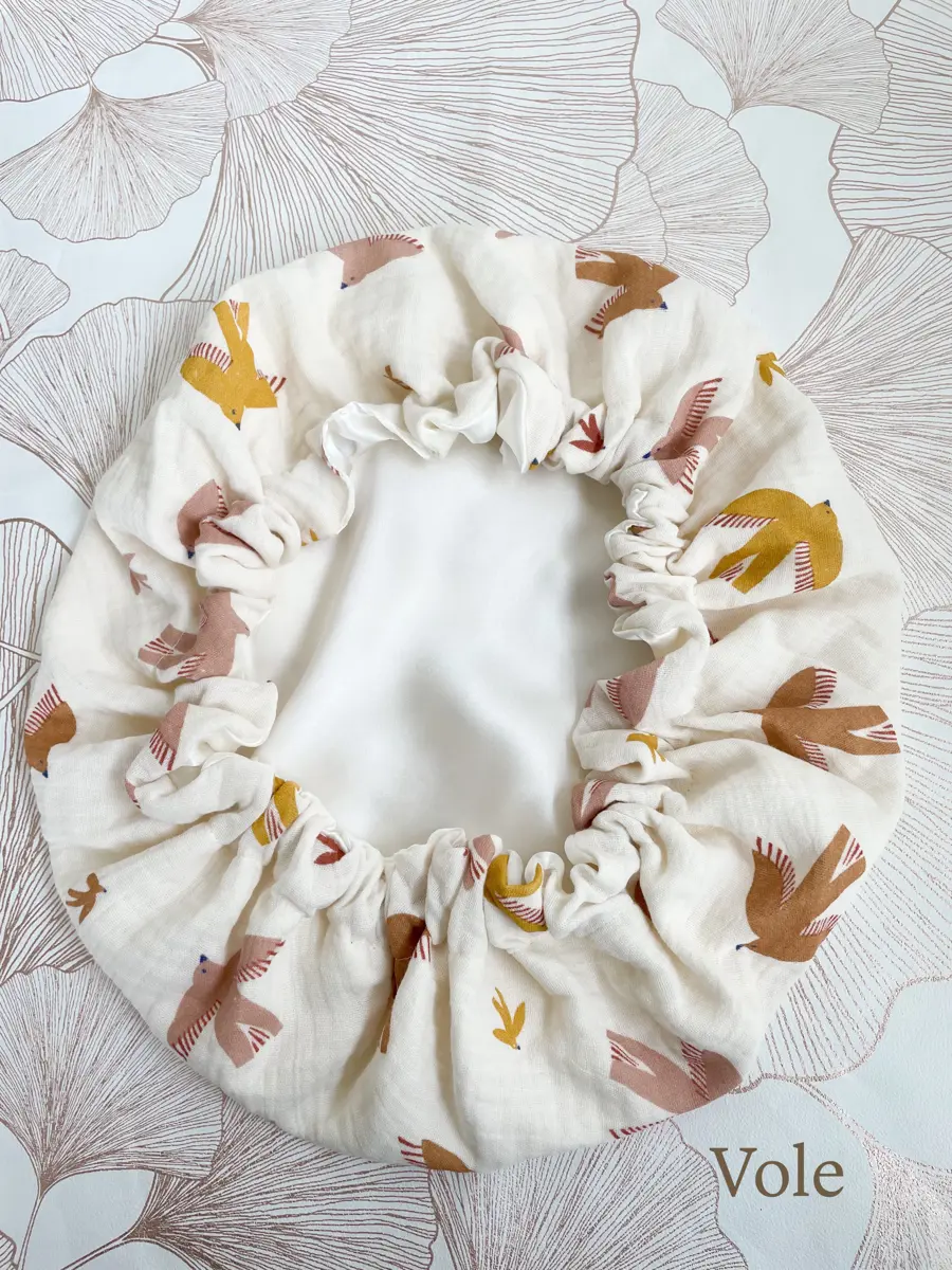 Bonnet de soin en soie - Image 48
