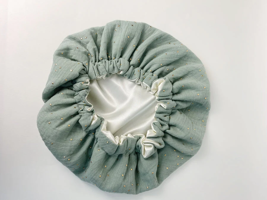 Bonnet de soin en soie - Image 6
