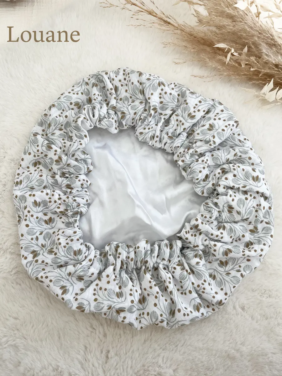 Bonnet de soin en soie - Image 60