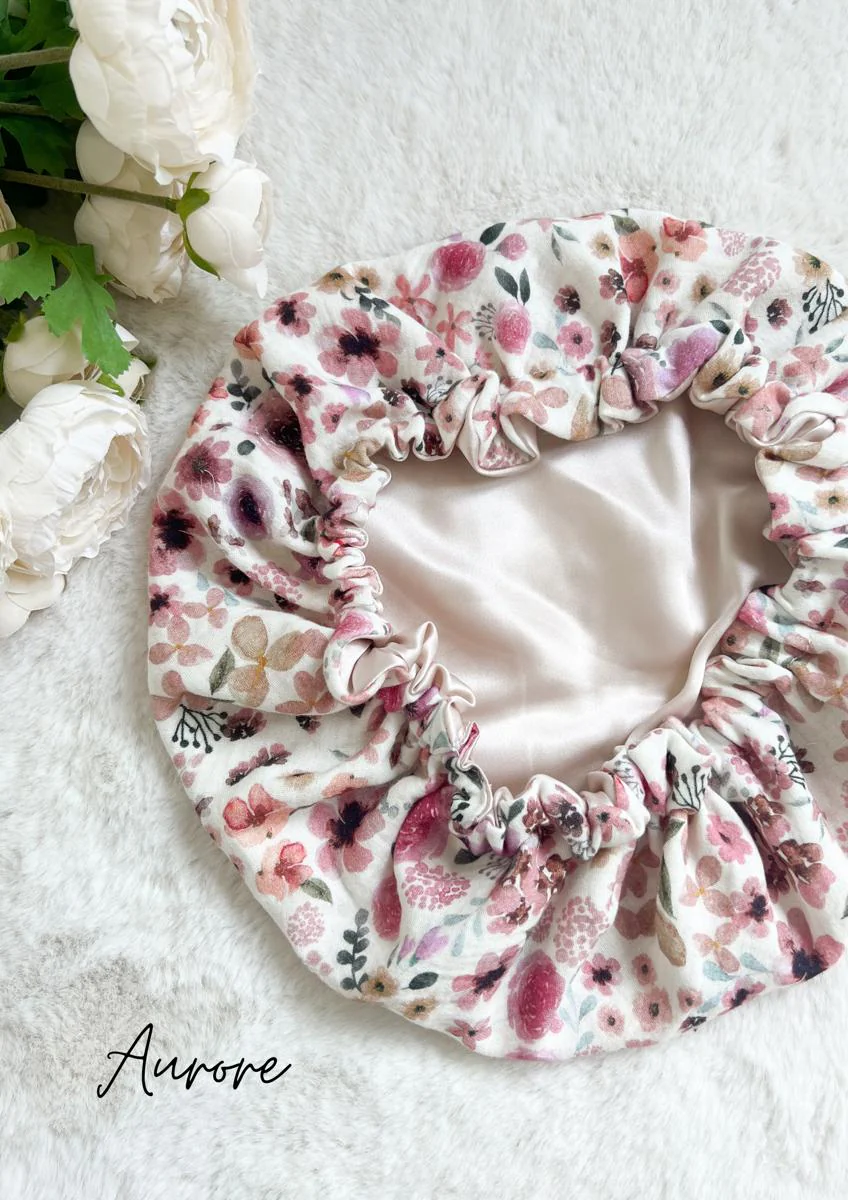 Bonnet de soin en soie - Image 72