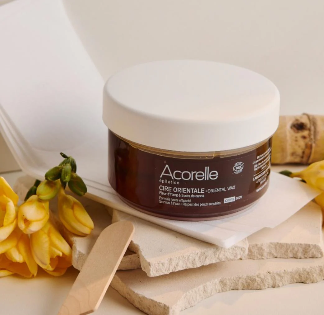 Cire orientale avec bandes certifiée bio - Acorelle