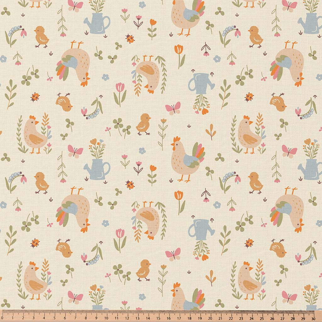Coton imprimé Cocotte - Image 2