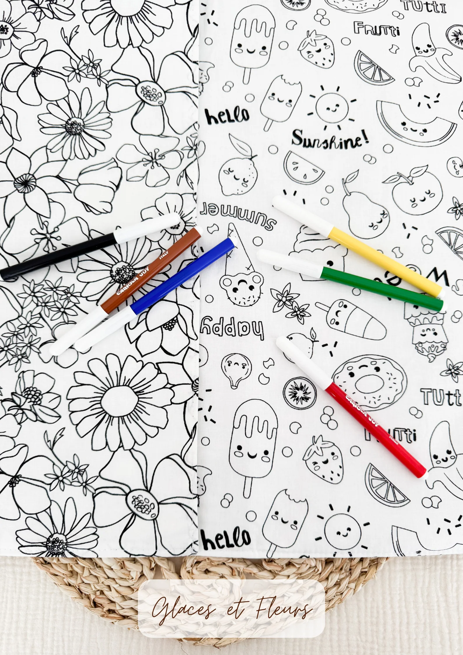 TAPIS de coloriage lavable (et ses feutres) - Image 5