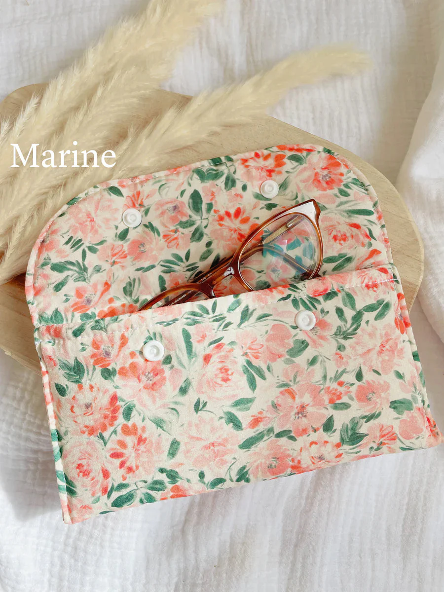 Viscose imprimée Marine - Image 3