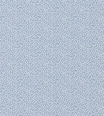 Coton imprimé pois bleu - Image 2