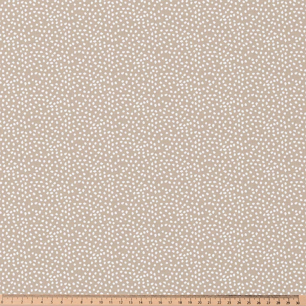 Coton imprimé pois lin - Image 2