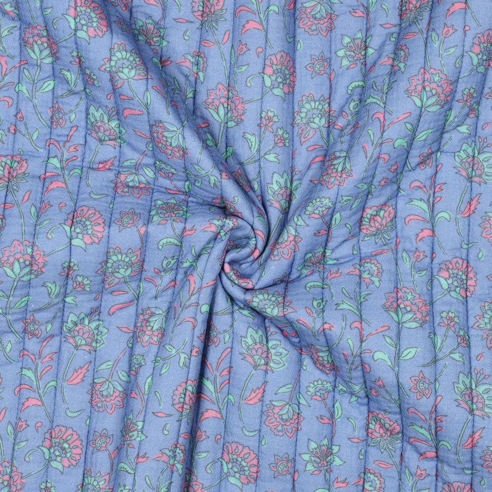 Coton matelassé réversible Cléo