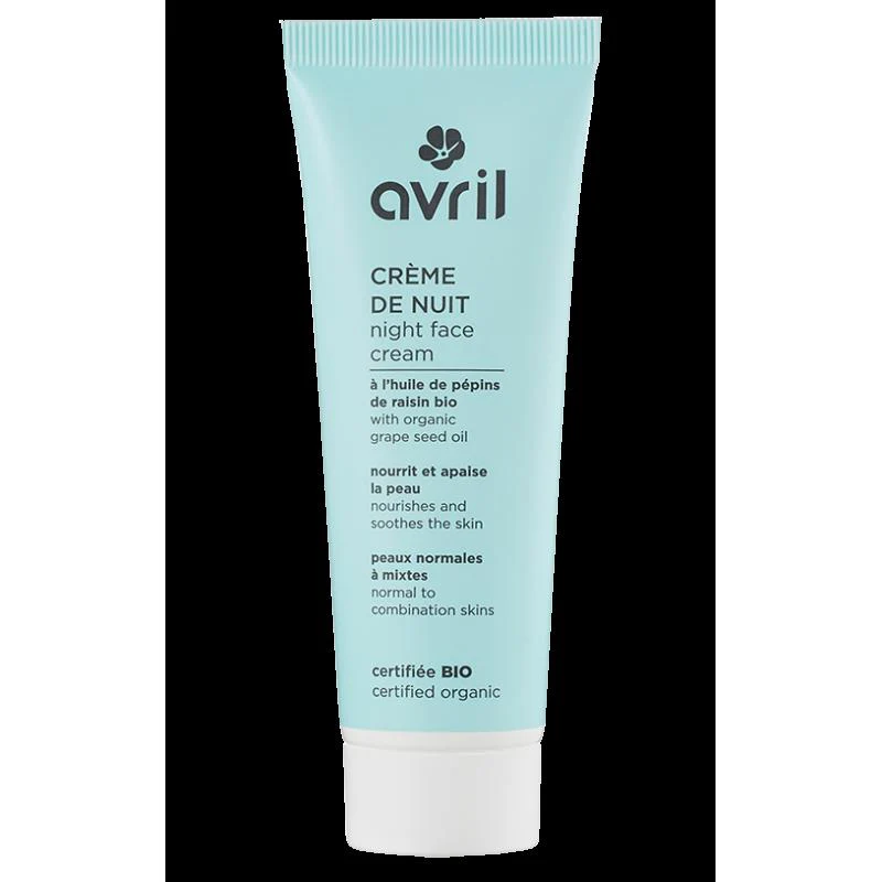 Crème de nuit bio - Avril - Image 2
