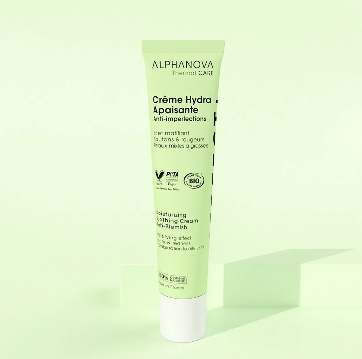 Crème hydra apaisante anti-imperfections  - Alphanova