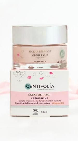 Crème riche éclat de rose - Centifolia