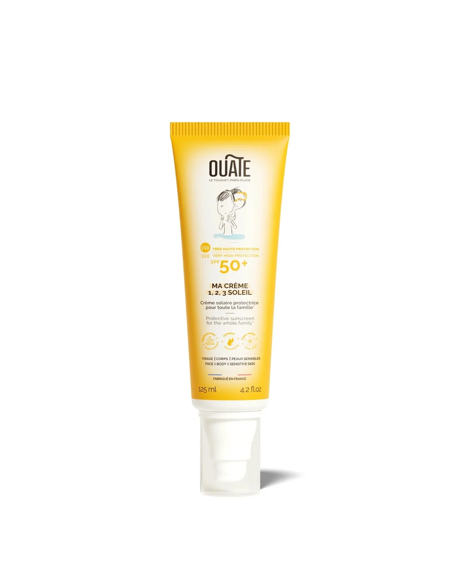 Crème solaire SPF 50 - Ouate