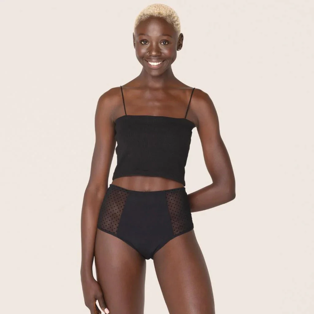 Culotte menstruelle - taille haute Splendea (nuit) - So Cup - Image 4