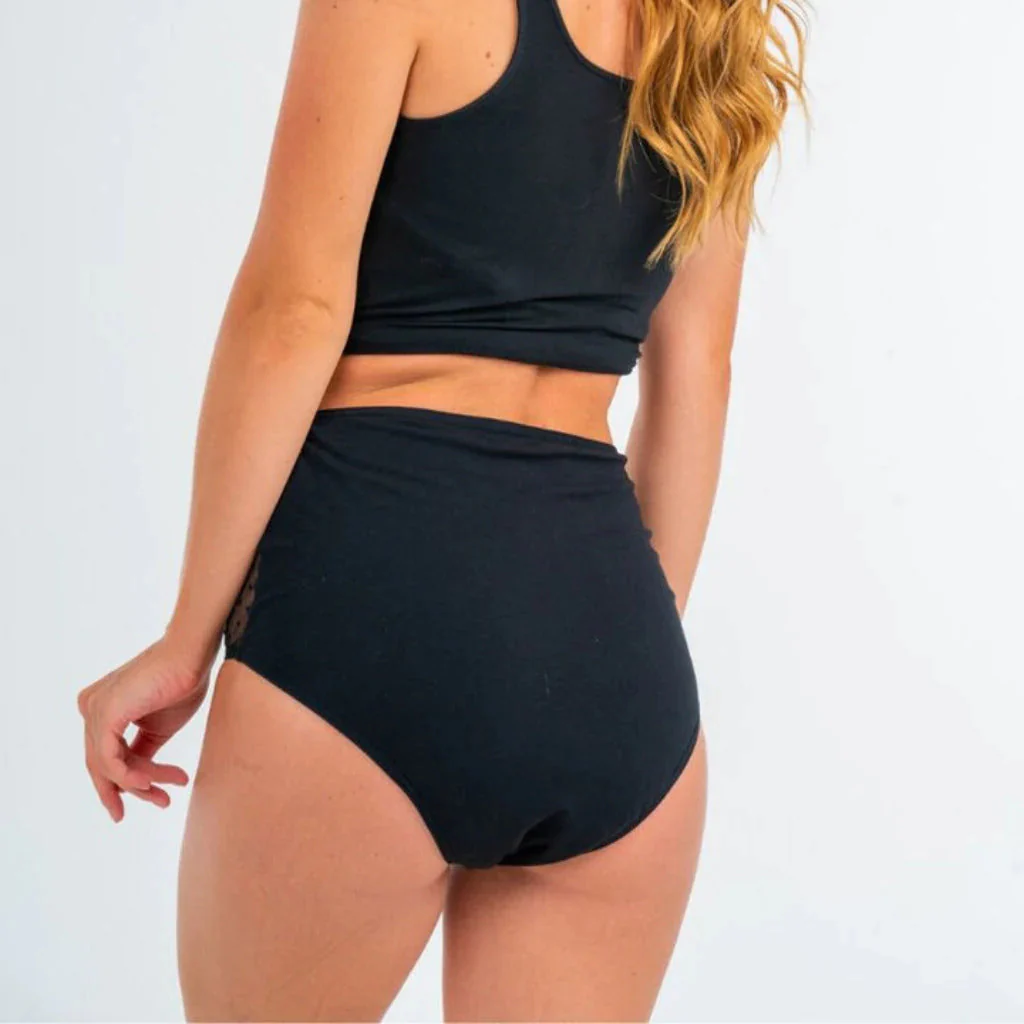 Culotte menstruelle - taille haute Splendea (nuit) - So Cup - Image 6