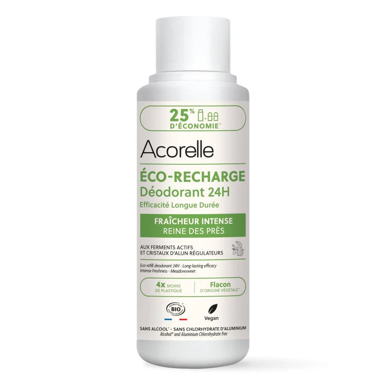 Déodorant roll-on rechargeable 24h fraîcheur intense - Acorelle - Image 3