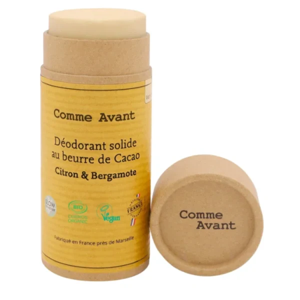 Déodorant stick bio (étui carton) - Comme Avant - Image 3