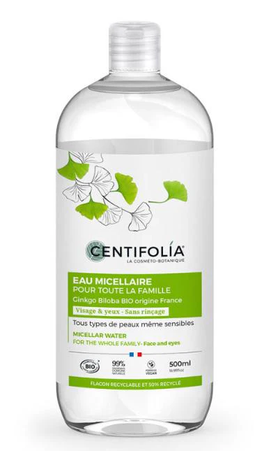 Eau micellaire pour toute la famille - Centifolia