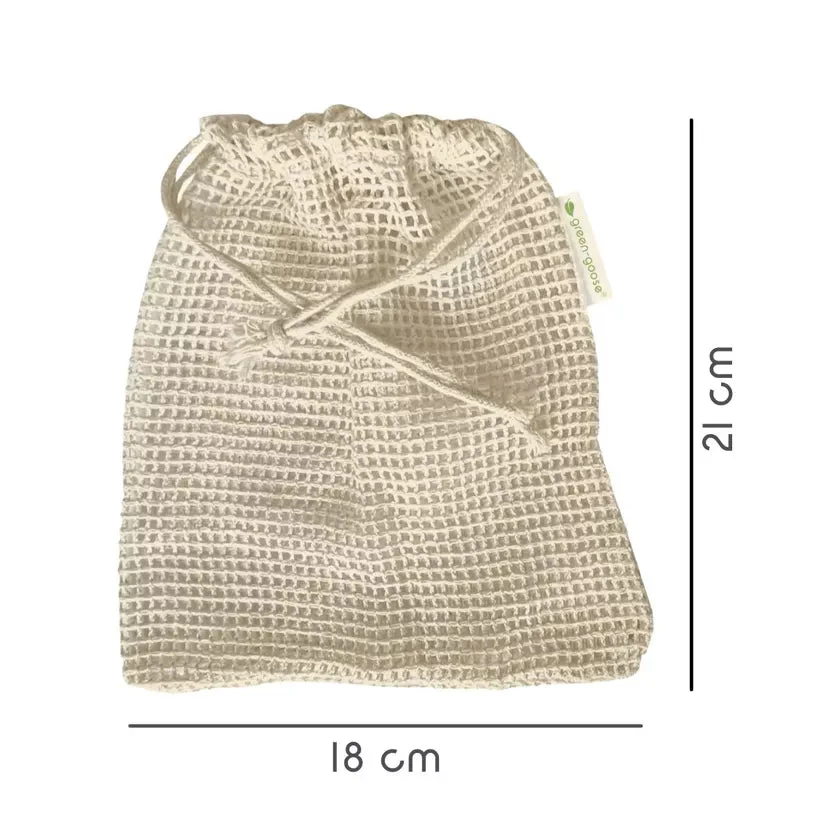 Filet de lavage en coton Bio - Green goose - Image 2