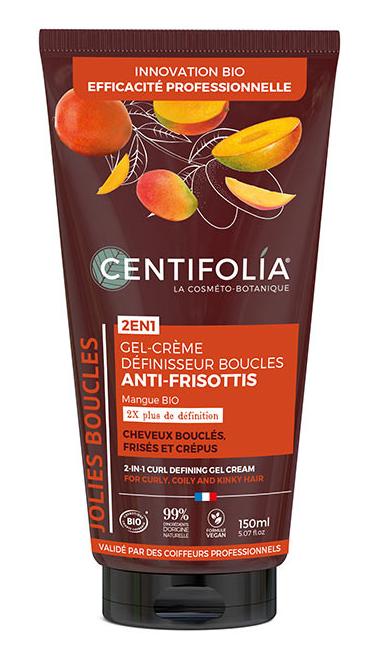 Gel crème définisseur boucles 2 en 1 - Centifolia